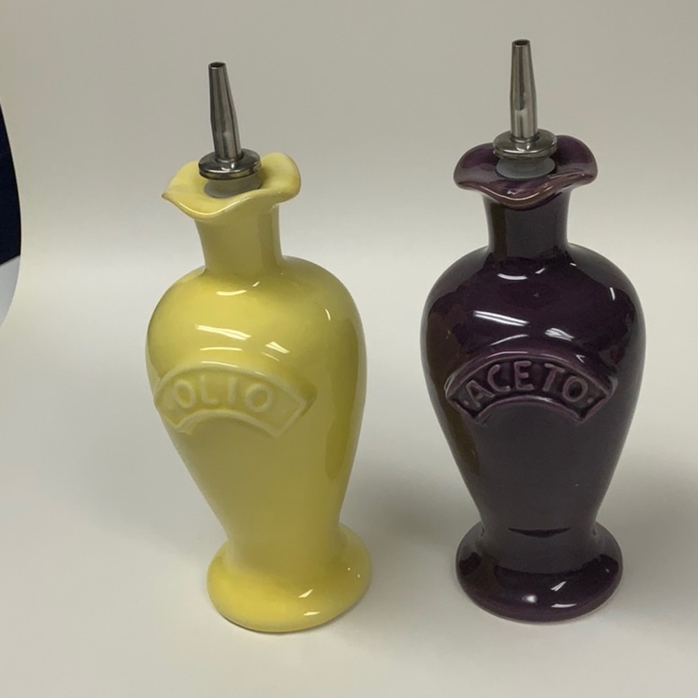 Olio and Aceto- Oil and Vinegar Cruet Set